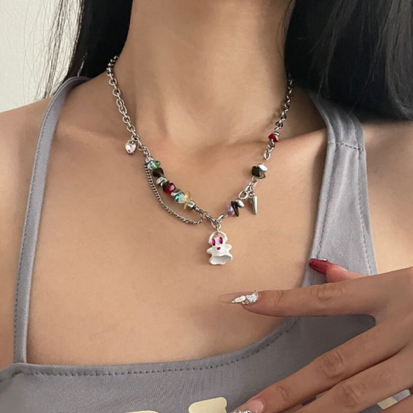 Колье из стали CJH67706