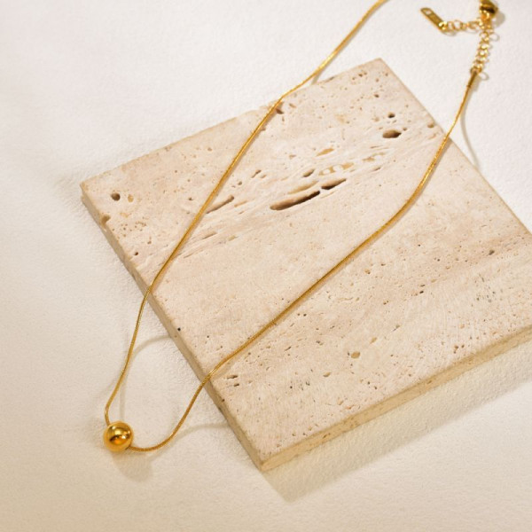 Колье из стали CJP95509