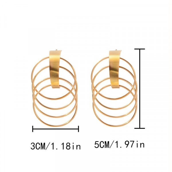 Серьги сталь CJD88887