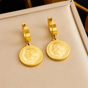 Серьги сталь CJR62598