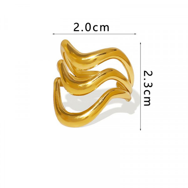 Тройное разомкнутое кольцо с волнообразным профилем CJM30245