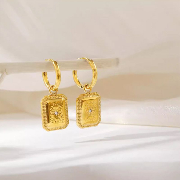 Серьги сталь CJP53990