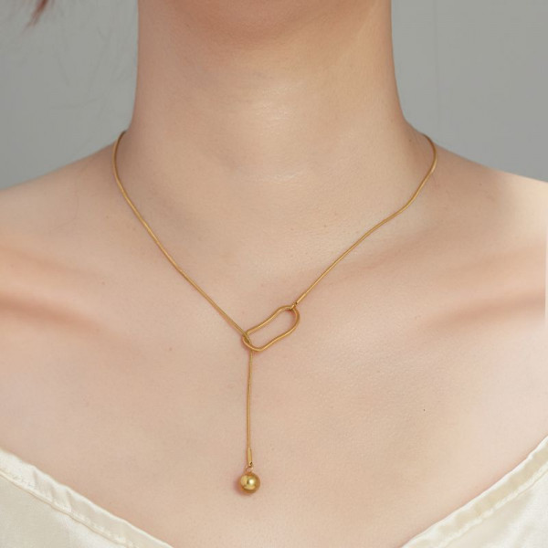 Колье из стали CJP55885