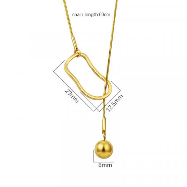 Колье из стали CJP55885