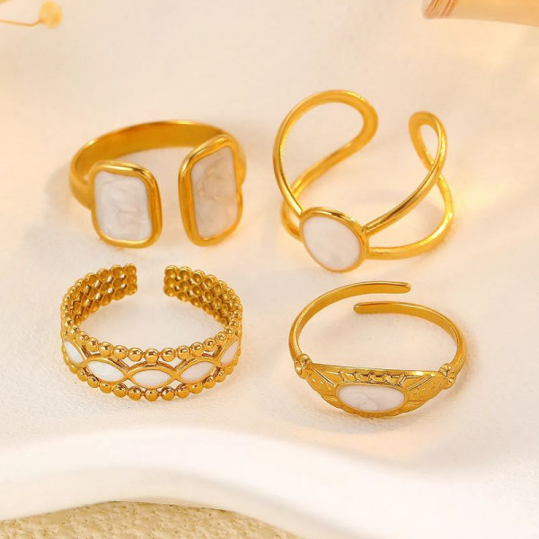 Стальной комплект бижутерии CJL88085