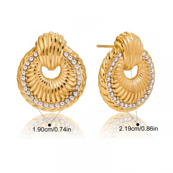 Серьги сталь CJR63114