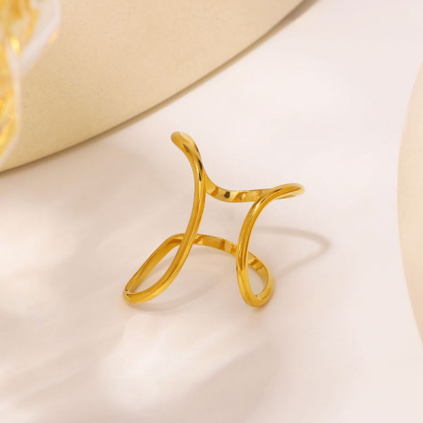 Тонкое разомкнутое кольцо с геометрическим узлом CJM30246