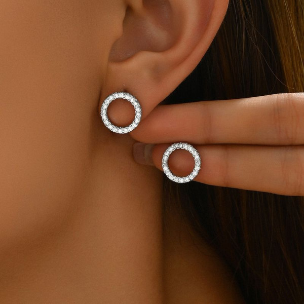 Серьги-гвоздики ювелирный сплав 1J12298CJJ