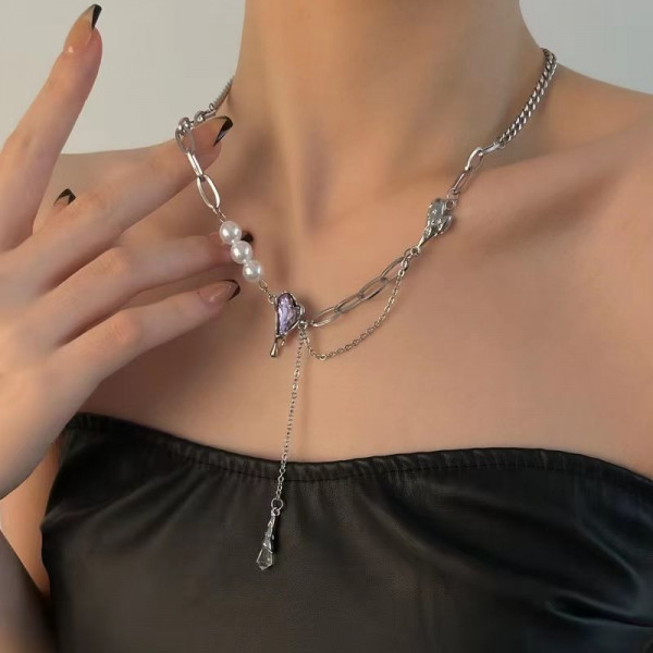 Колье из стали CJH55657