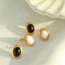 Серьги сталь CJM19078