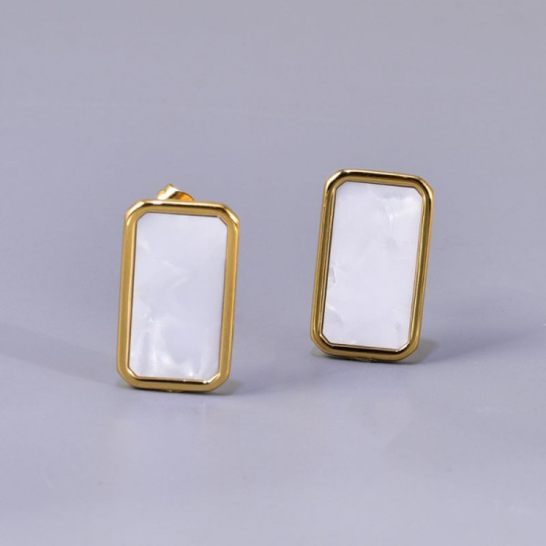 Серьги Прямоугольники CJL14427