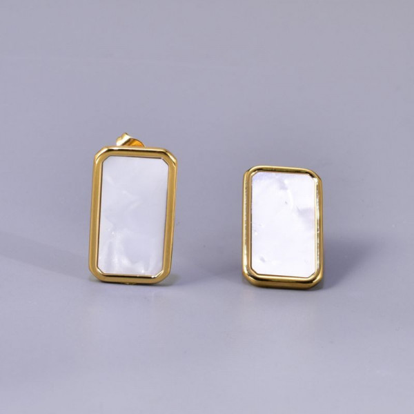 Серьги Прямоугольники CJL14427