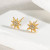 Серьги-пусеты Звезды CJJ26087