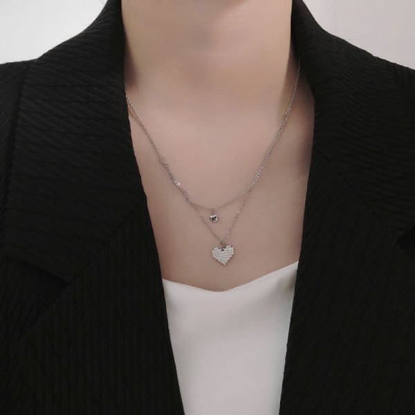 Колье из стали CJH55664
