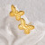 Серьги-пусеты Пчелы объемные детализированные CJL35145