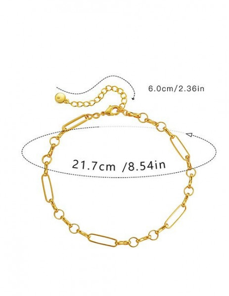 Браслет с переплетенными цепями Z29602