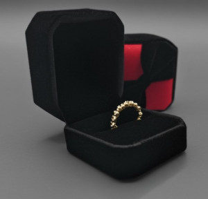 Коробочка бархатная для колец J11604CJJ