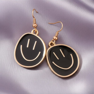 Серьги-подвески «Смайлы» J11549CJJ