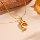 Колье из стали CJL19743