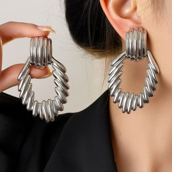 Серьги висячие медный сплав 1J12119CJJ