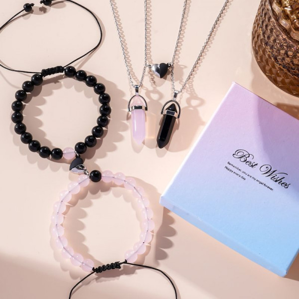 Парные браслеты кристальная энергия CJG48822