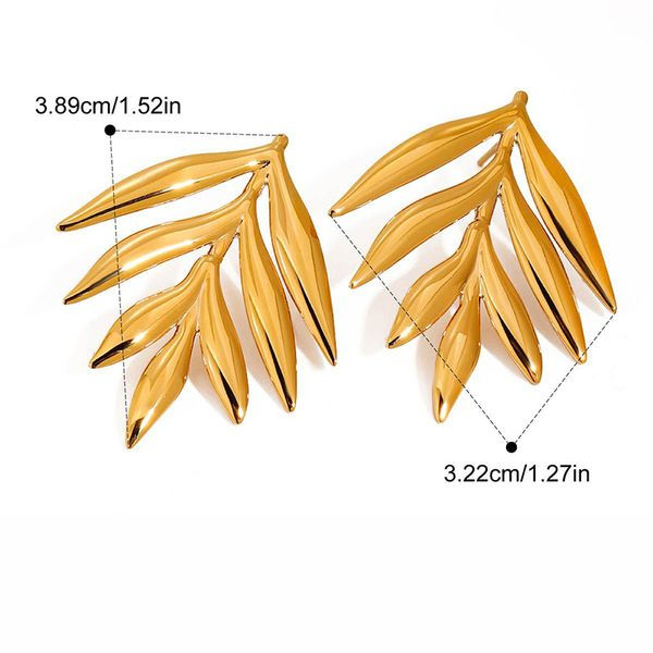 Серьги-пусеты Бабочка крупная ажурная CJL40388