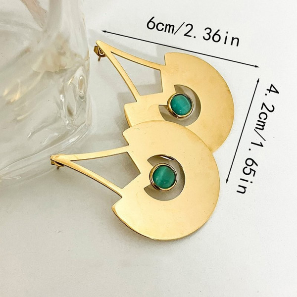 Серьги-подвески в этническом стиле CJC65159