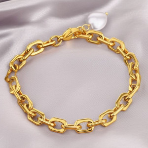 Браслет из титановой стали напыление золотом 1J12020CJJ