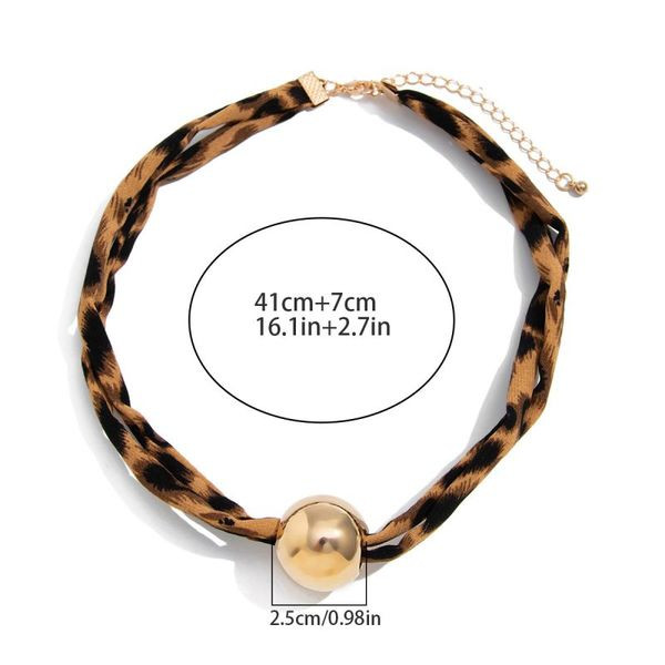 Широкий плетеный чокер с крупной подвеской в форме сердца CJL50344