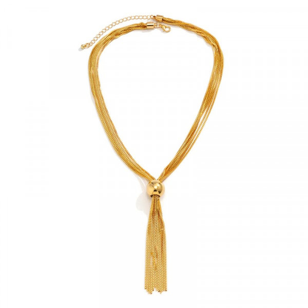 Колье ювелирный сплав 1J11752CJJ