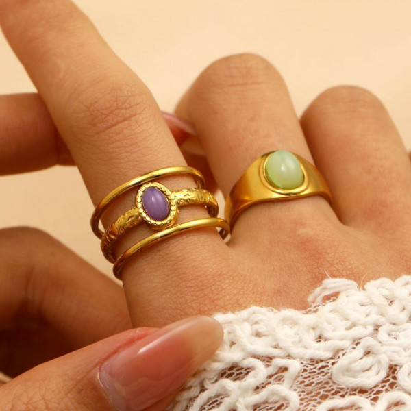 Стальной комплект бижутерии CJL92268