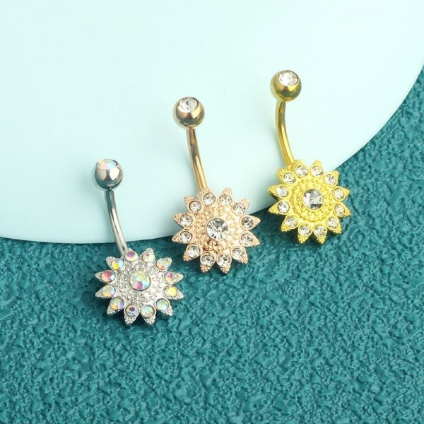 Пирсинг в пупок M86748