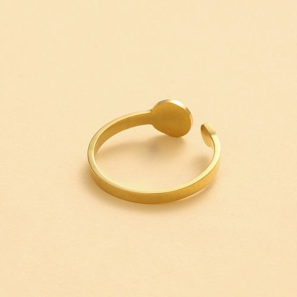 Узкое кольцо с талисманом «Глаз» и кристаллами CJL47021