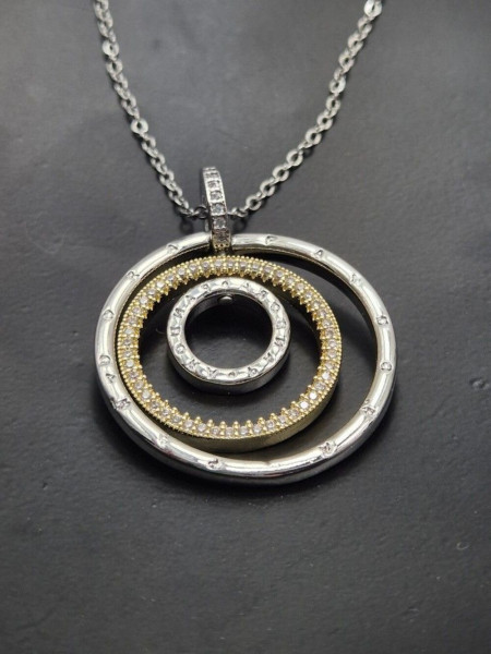 Трехслойная подвеска-трансформер из концентрических кругов J10847CJJ