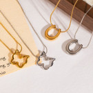 Колье из стали CJN43073