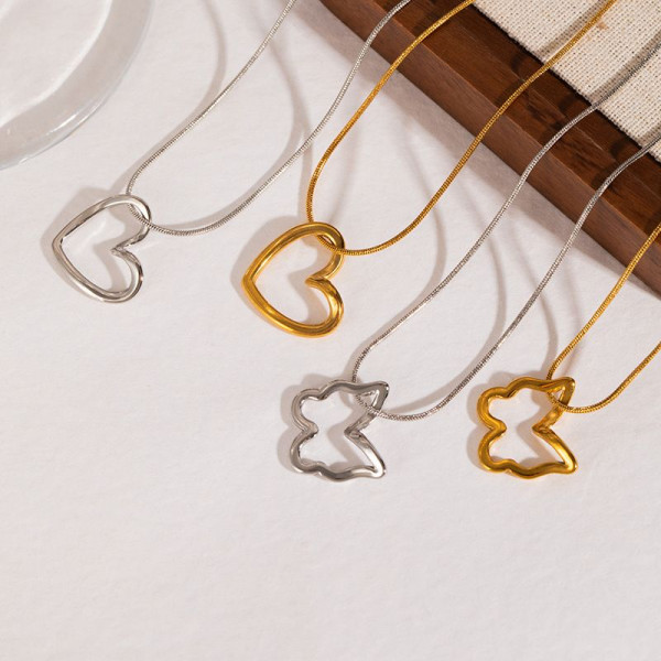 Колье из стали CJN43073