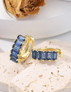 Золотистые конго с синими кристаллами U93435