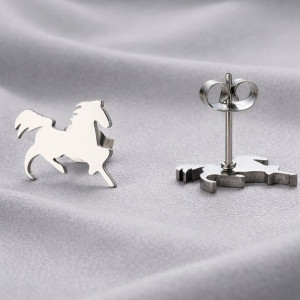 Серьги лошади титановая сталь 1J12419CJJ