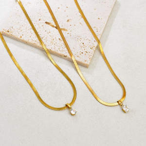 Колье из стали CJR56275