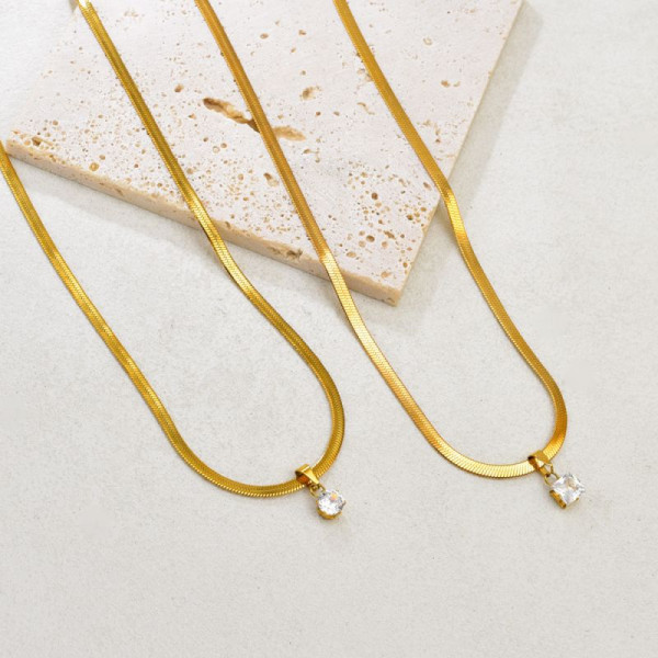 Колье из стали CJR56275