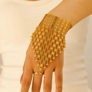 Браслет слейв золотое руно с монетками CJR90998