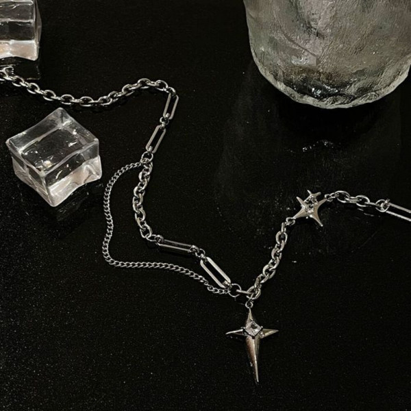 Колье из стали CJH56305