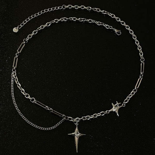 Колье из стали CJH56305