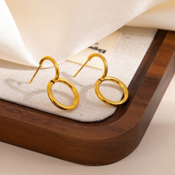 Серьги сталь CJT22610