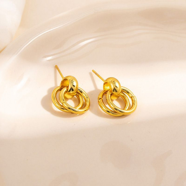 Серьги сталь CJT22610