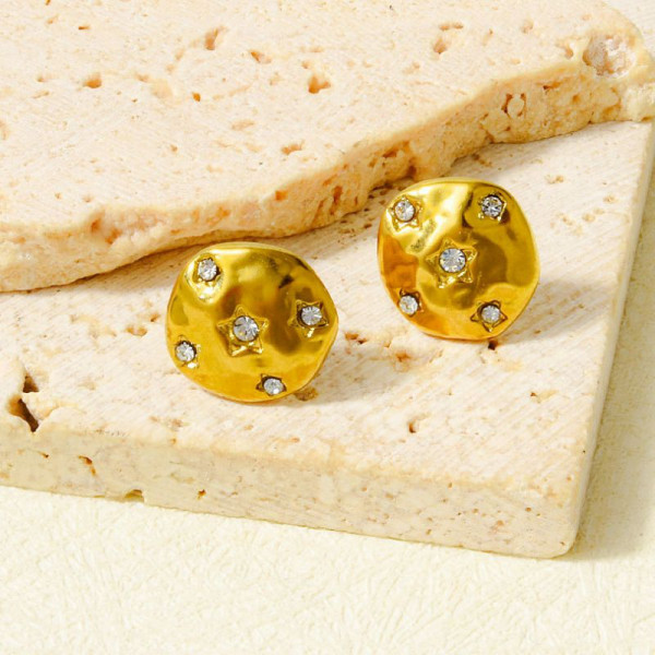 Серьги сталь CJR68547