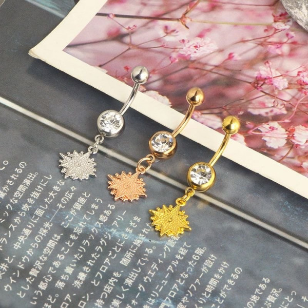 Пирсинг в пупок M86782