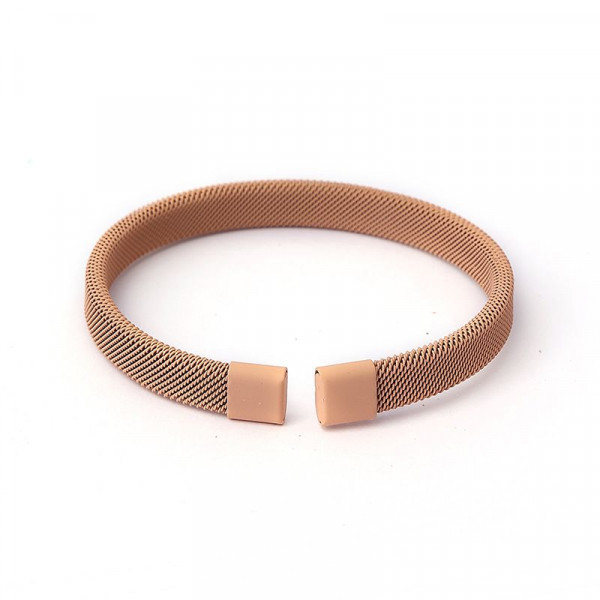 Браслет жесткий разомкнутый с узелками CJH58825