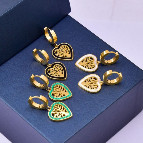 Серьги сталь CJC69074