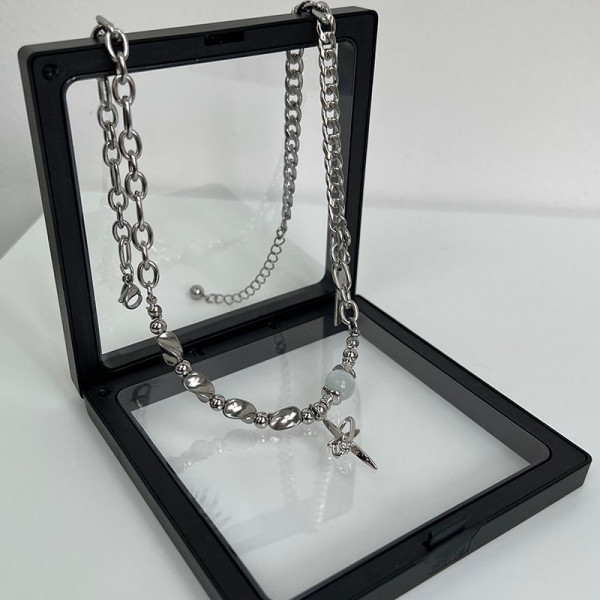 Колье из стали CJH55738